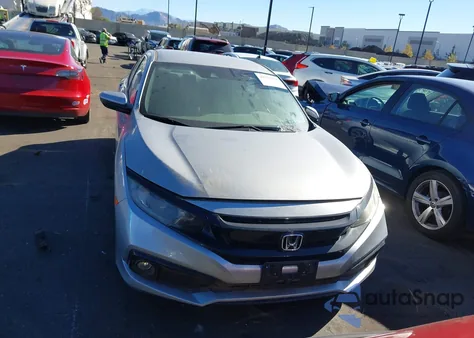 2019 Honda Civic Sport z USA, uszkodzony, nr VIN 2HGFC2F89KH603457